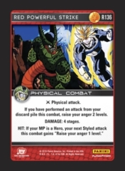 Red Powerful Strike - R136 - Foil